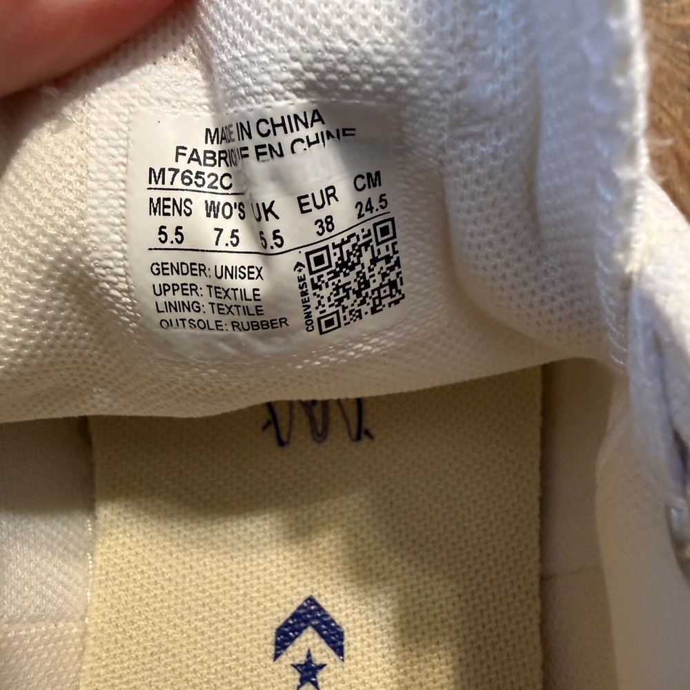 Converse All Stars low top white sneakers - Picture 6 of 6